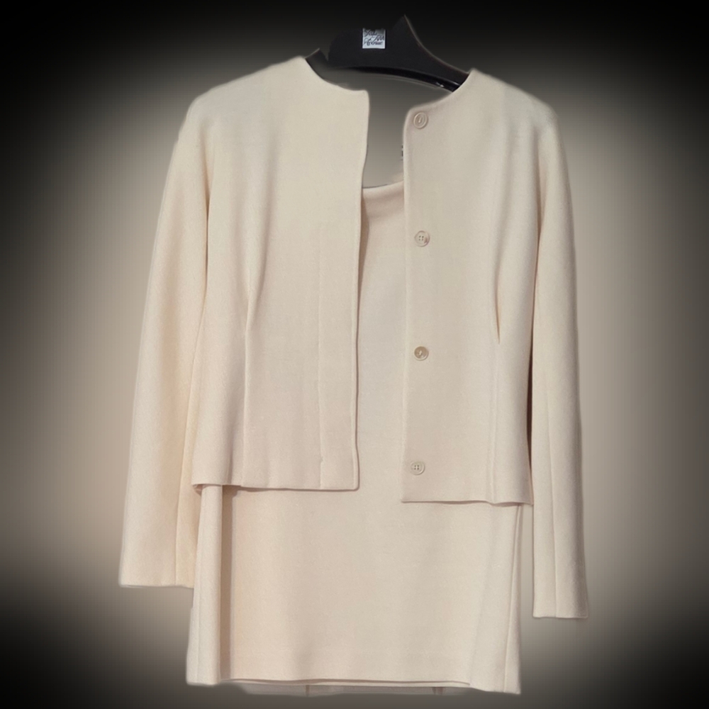 Elegant Cream Women's Suit by  Jil Sander